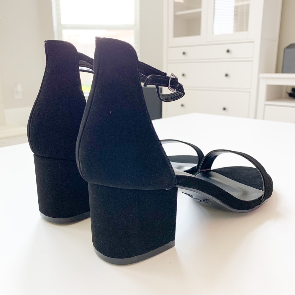 Forever Black NUB Heels Nataly-06 - Picture 8 of 9